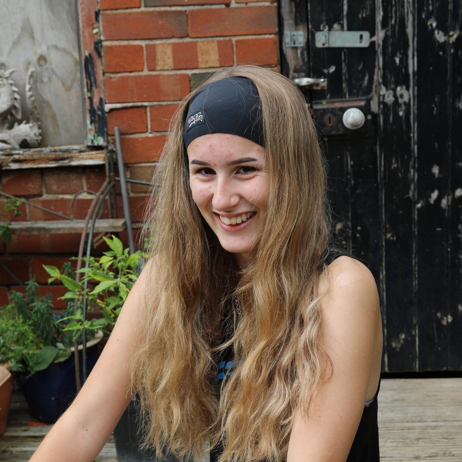 black headband